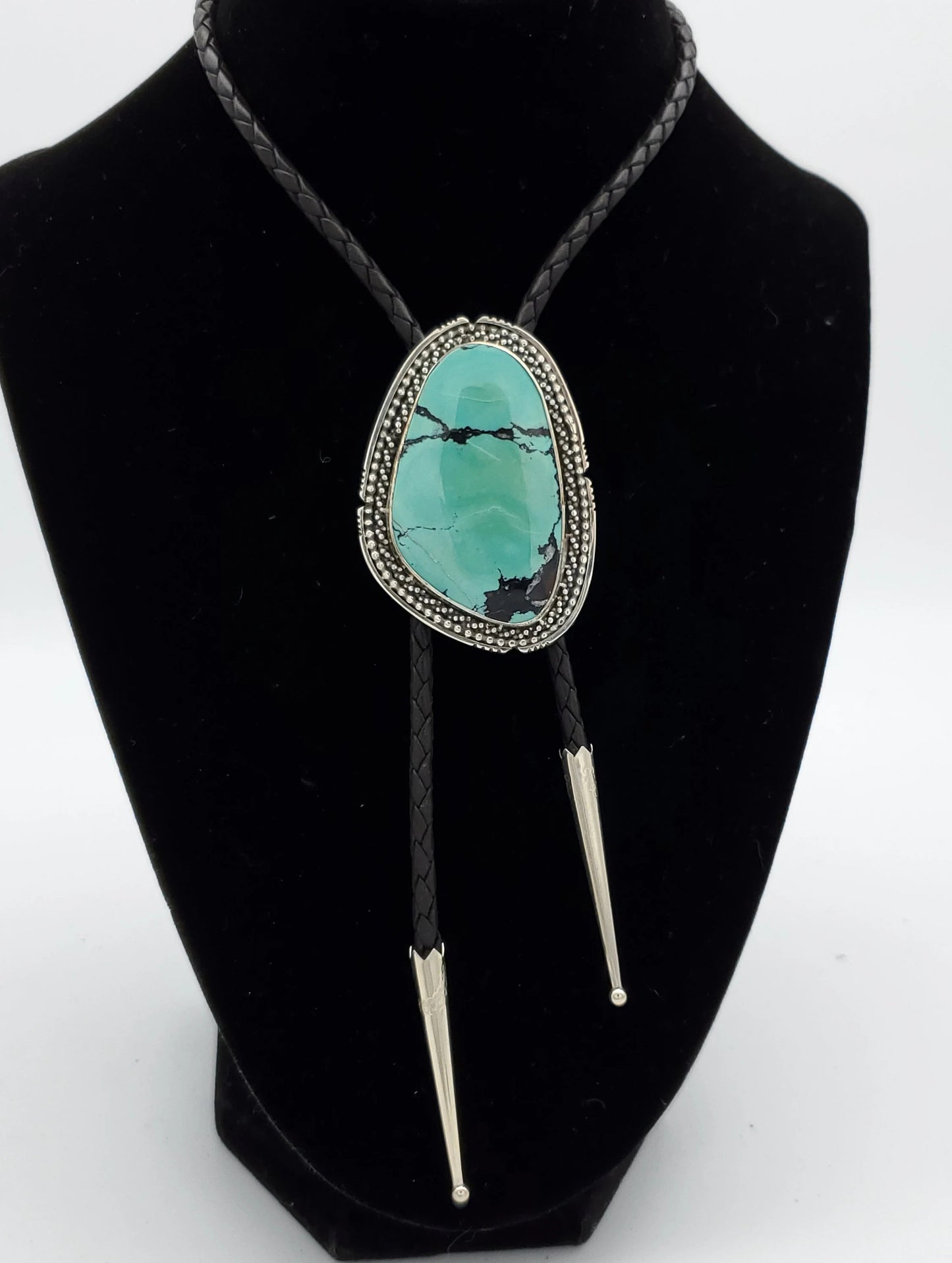 Hubei Turquoise Bolo Tie B003