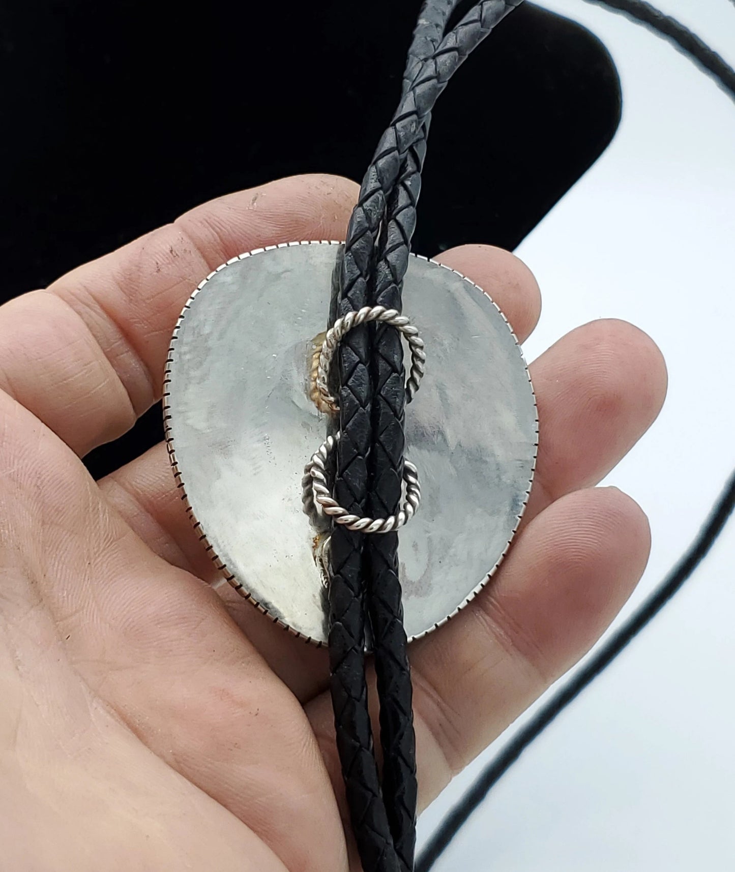 SouthwestTurquoise Nugget Bolo Tie, B020