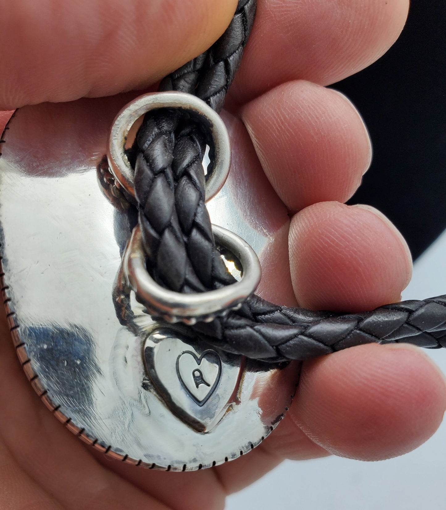 Blue Bell Turquoise Bolo Tie B058
