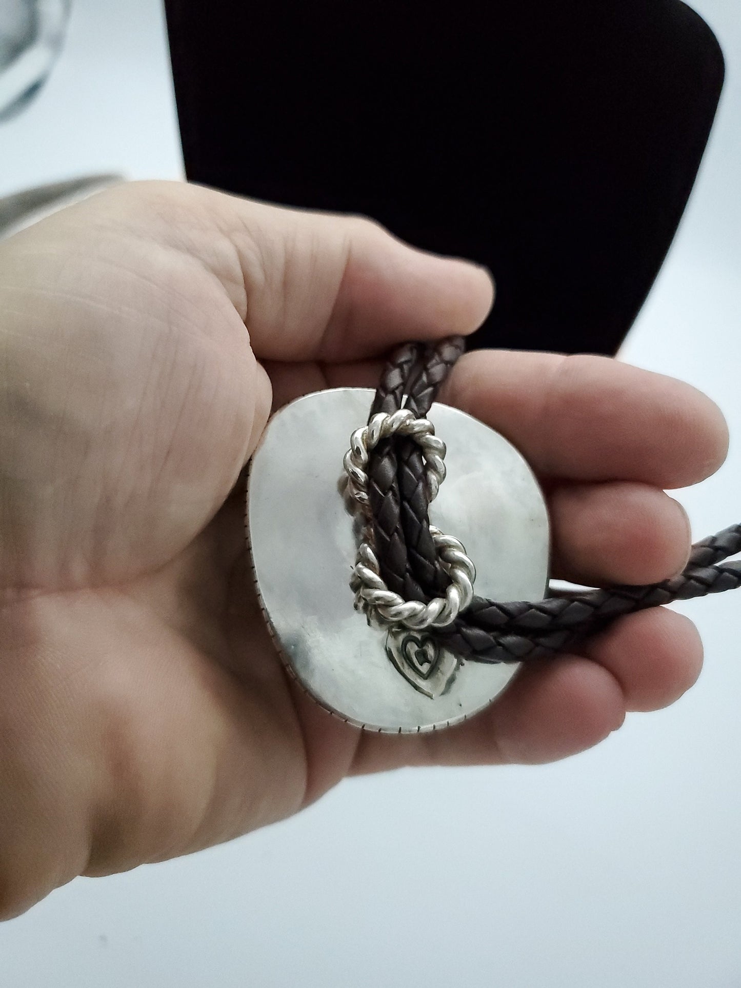 Gem Grade Nevada Turquoise Bolo Tie B039