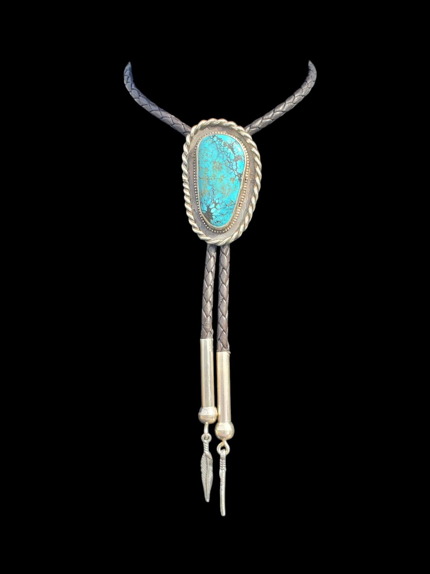 Nevada Turquoise Bolo Tie B106