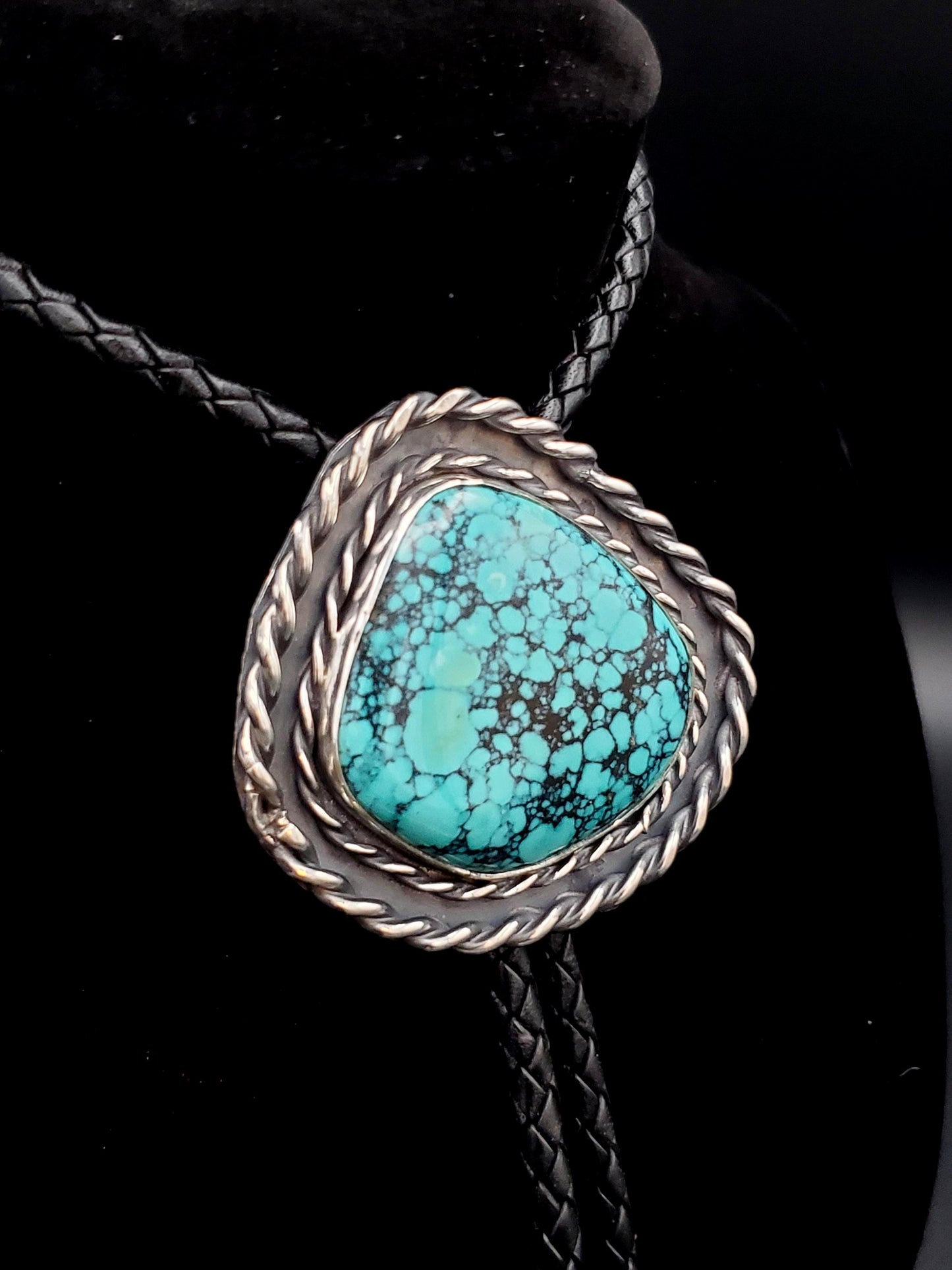 Southwest Turquoise Bolo Tie B098