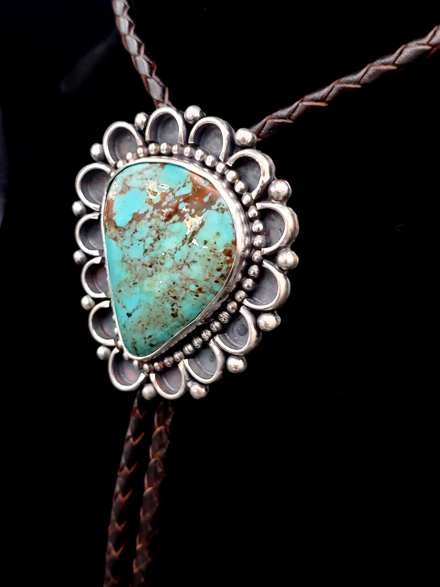 Royston Turquoise Bolo Tie B099