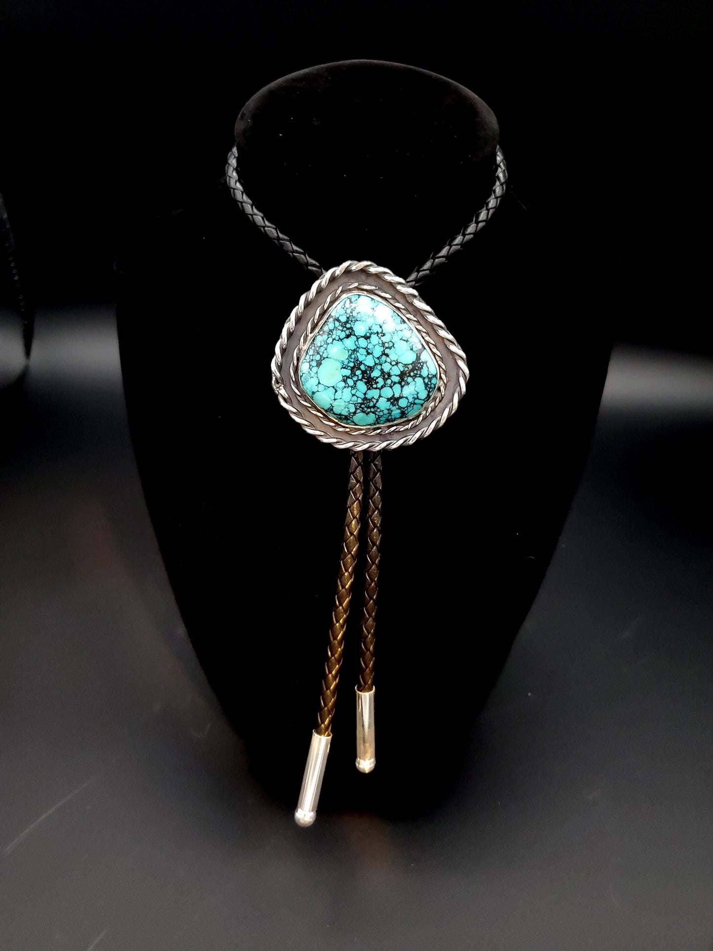 Southwest Turquoise Bolo Tie B098