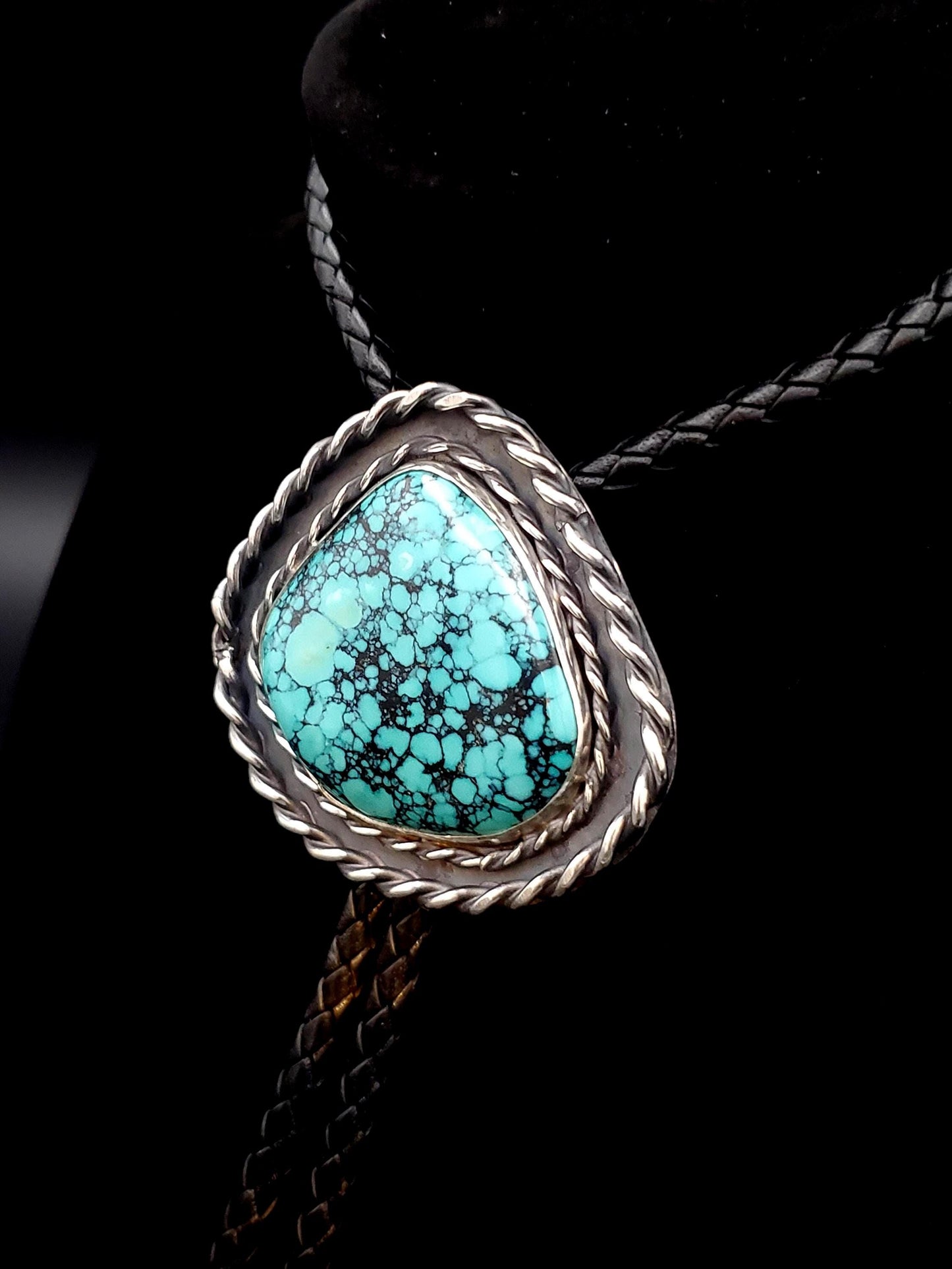 Southwest Turquoise Bolo Tie B098