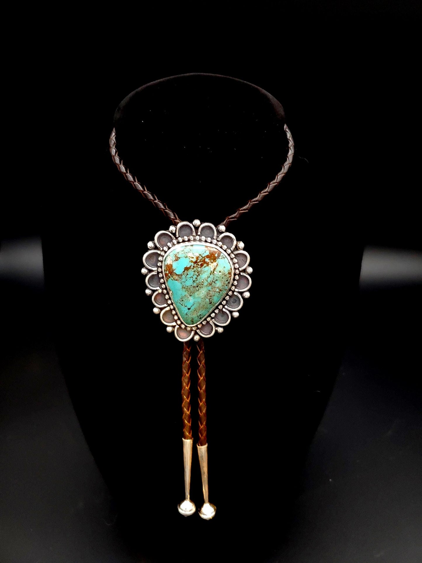 Royston Turquoise Bolo Tie B099