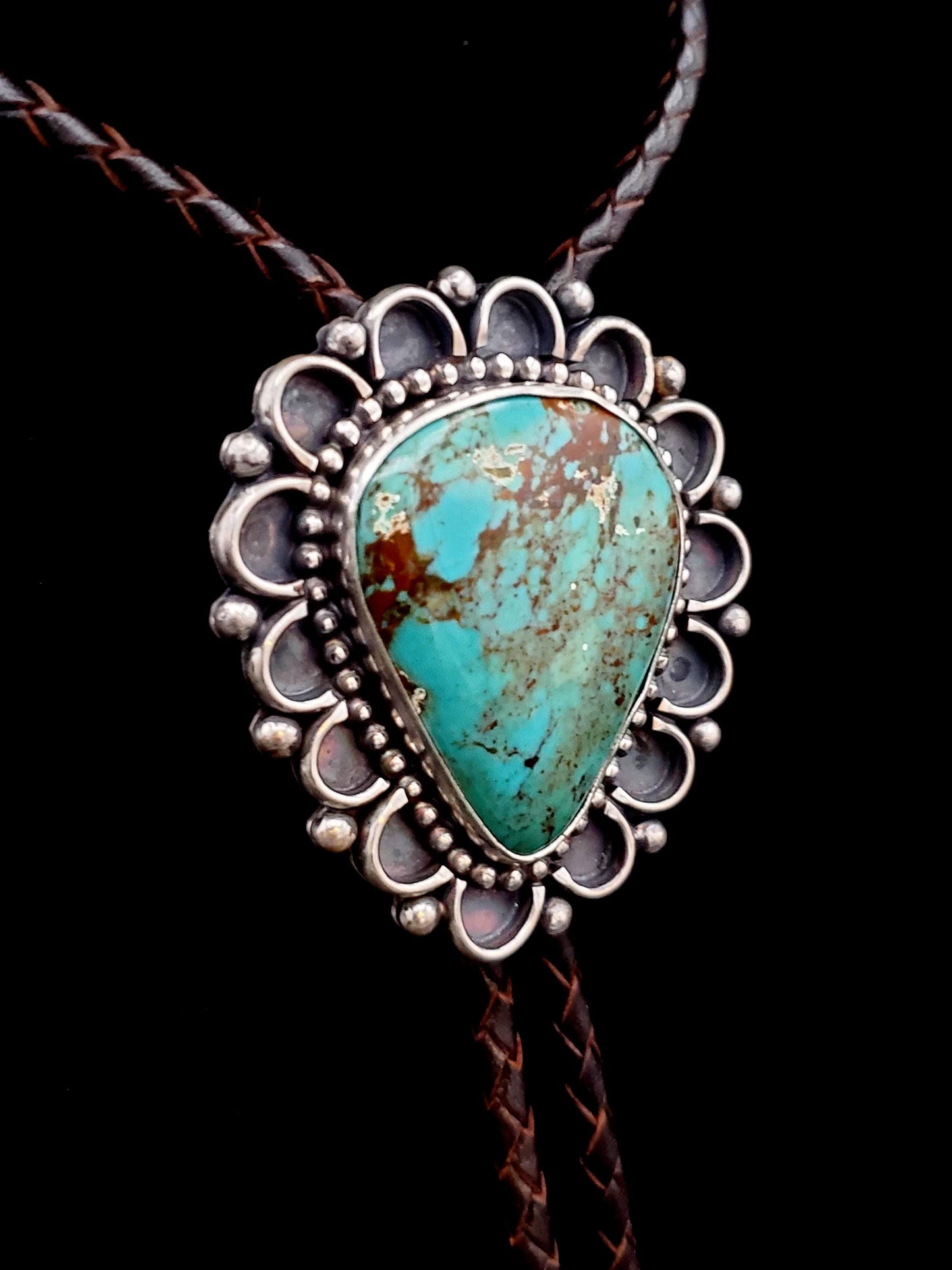 Royston Turquoise Bolo Tie B099