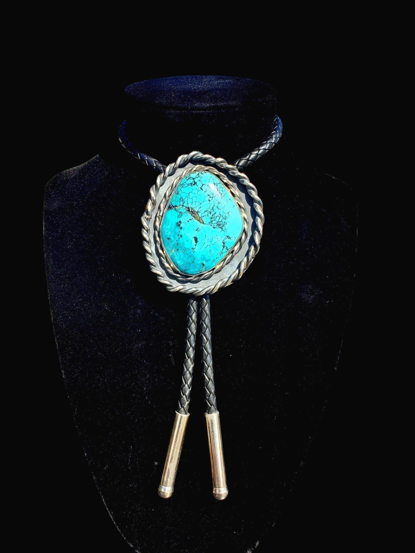 Kingman Mine Bolo Tie, B109