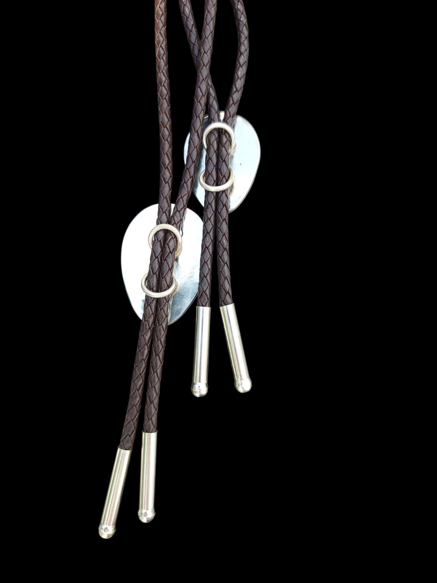 Royston Turquoise Sterling Bolo Tie Set • Western Wedding & Ranch Wear • Men’s and Women’s Unisex Bolo Set - B111