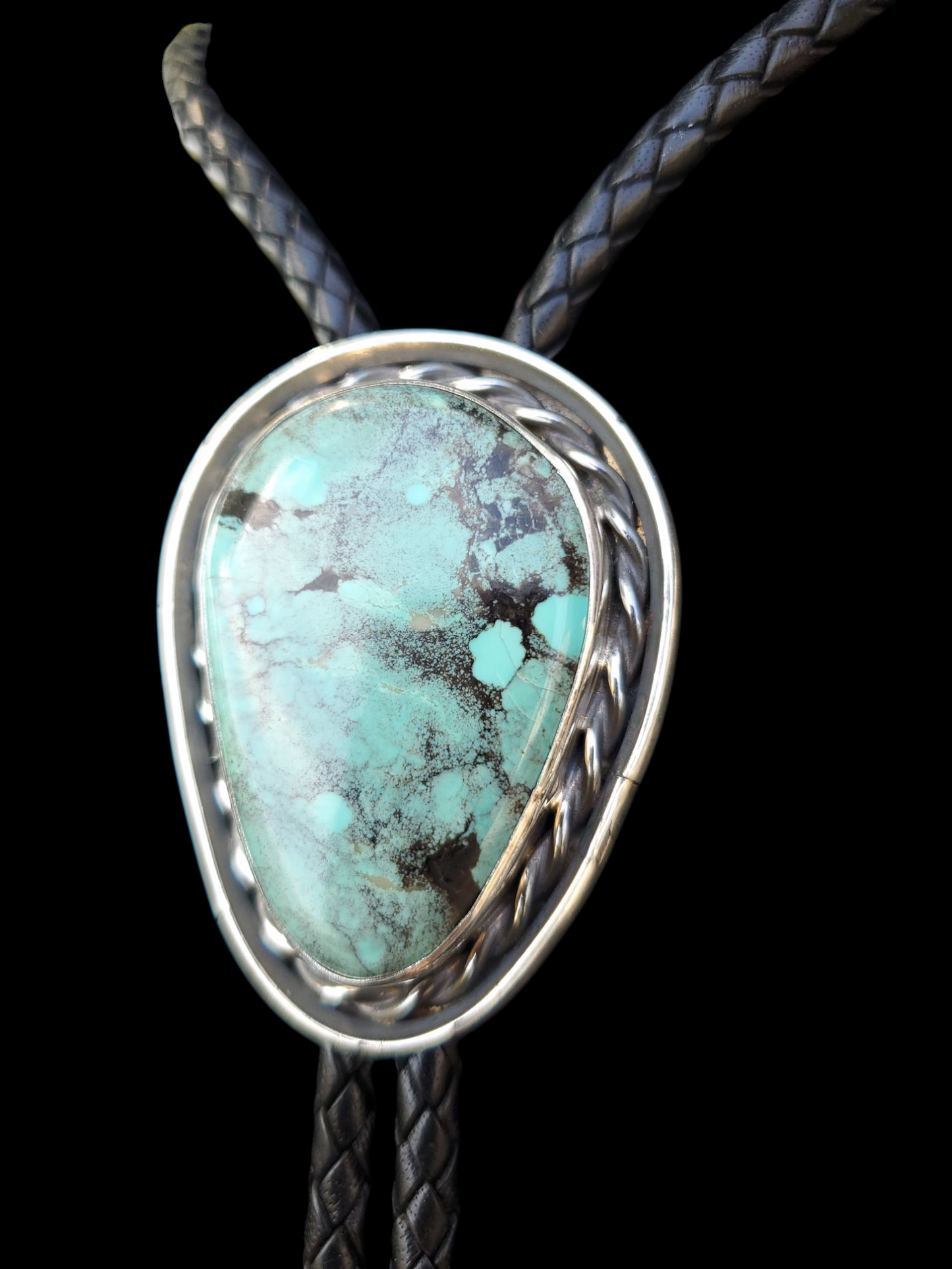 Nevada Turquoise Bolo Tie B100