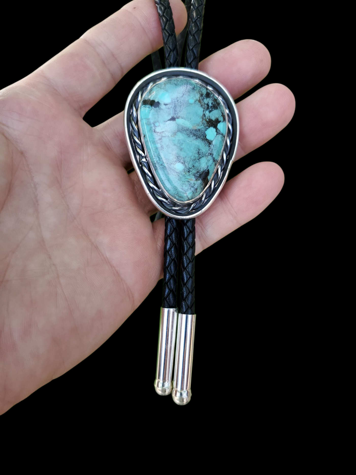Nevada Turquoise Bolo Tie B100