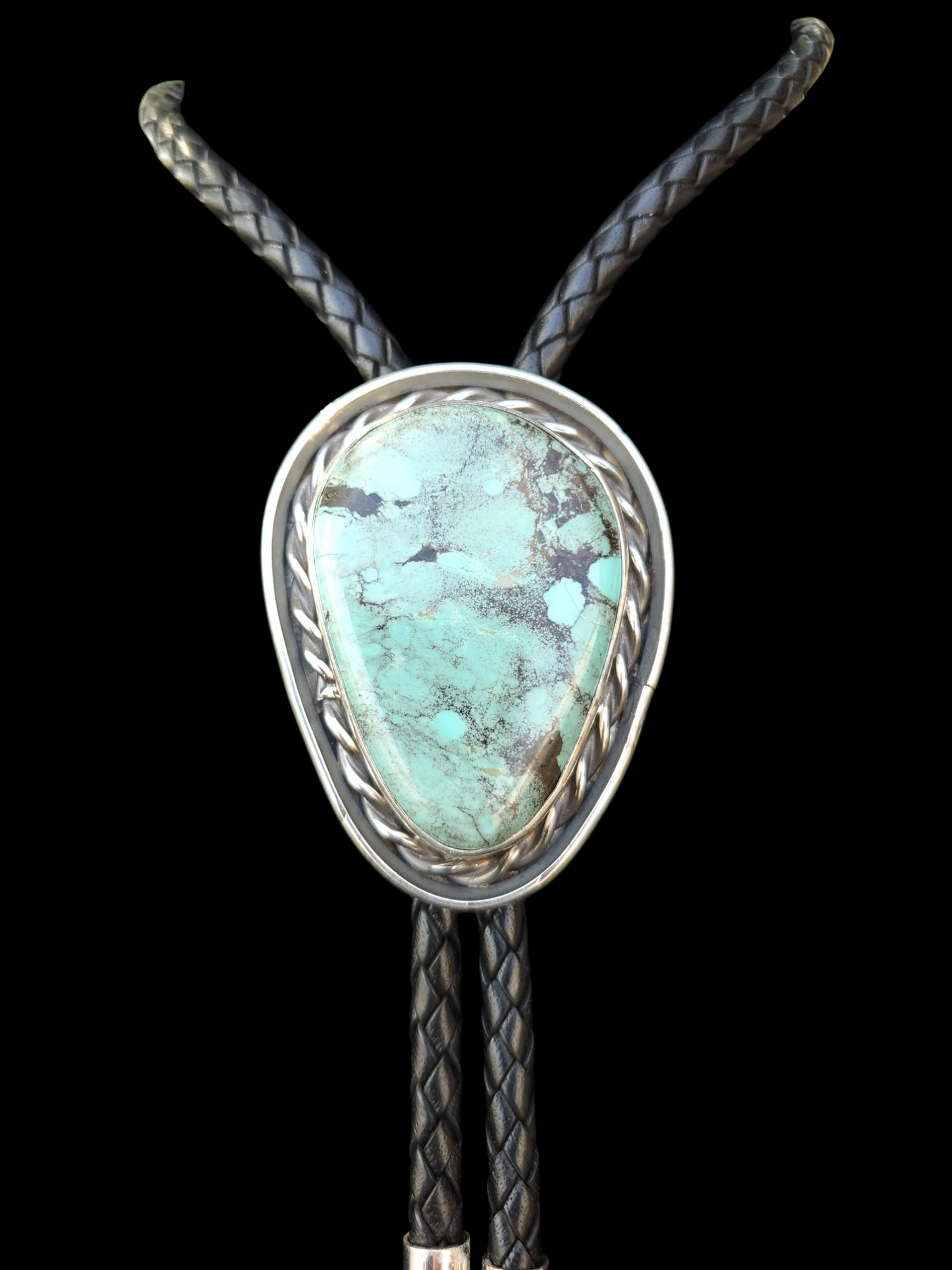 Nevada Turquoise Bolo Tie B100