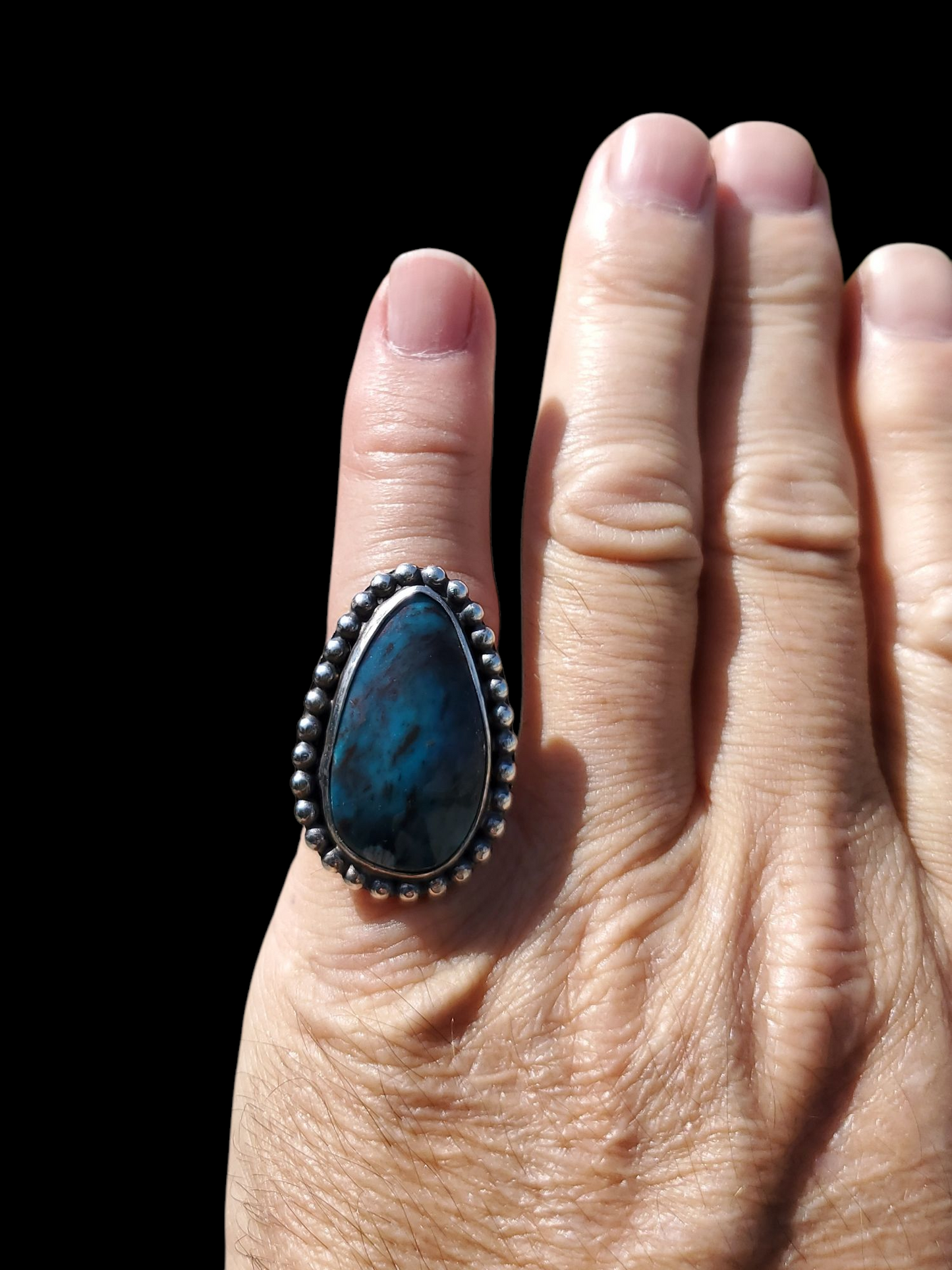 Patagonia Turquoise Ring, Size 6, R347