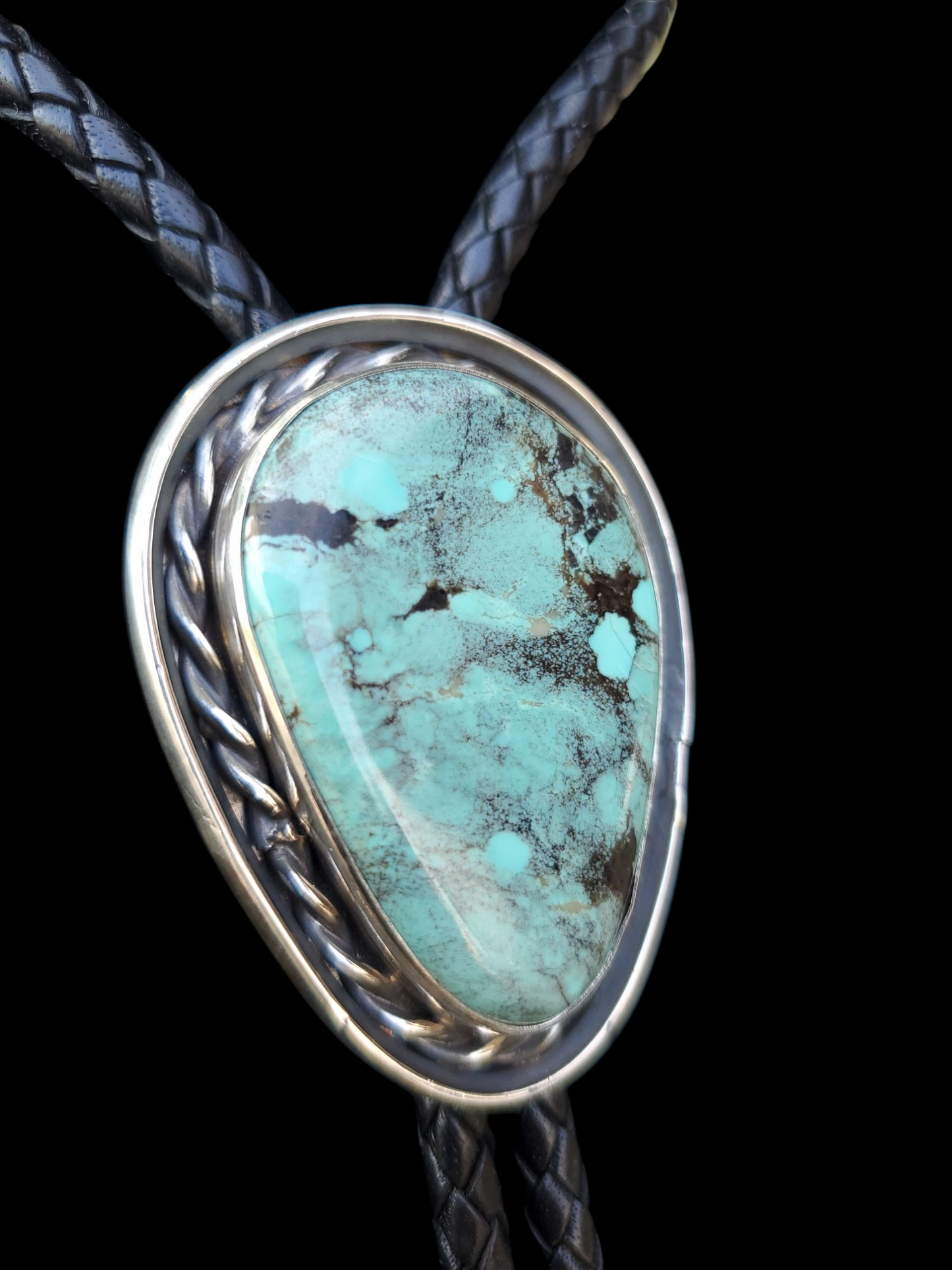 Nevada Turquoise Bolo Tie B100