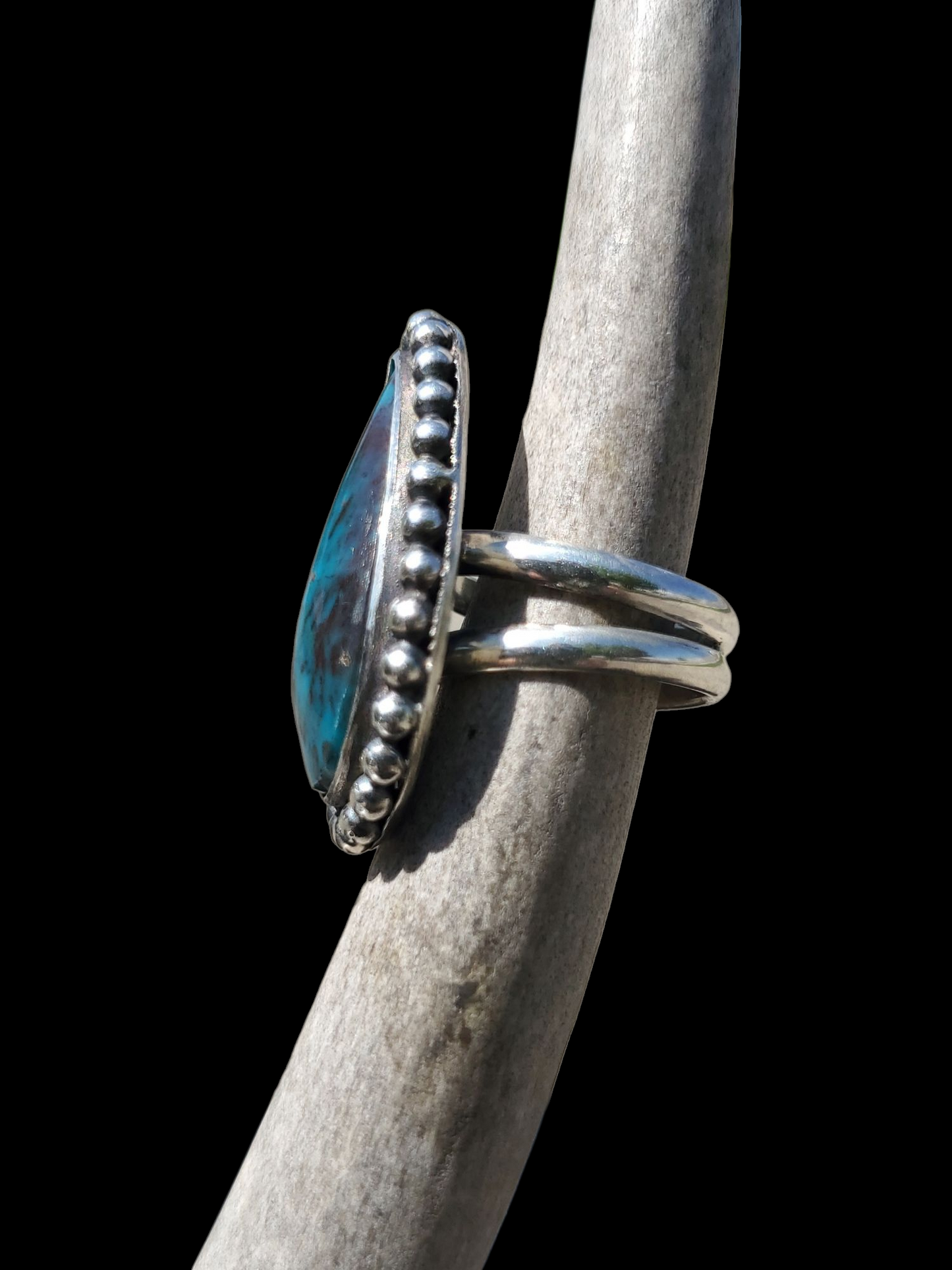 Patagonia Turquoise Ring, Size 6, R347