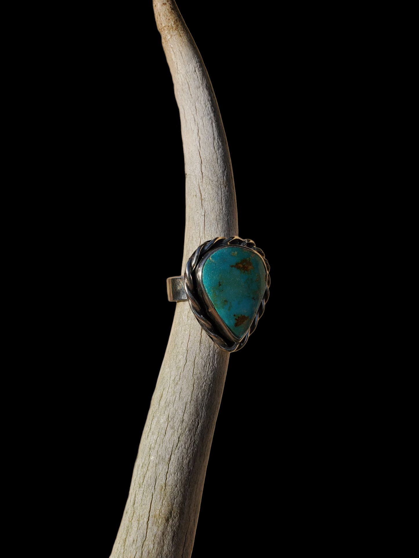 Turquoise Mountain Ring, Sz 5 1/2, R364