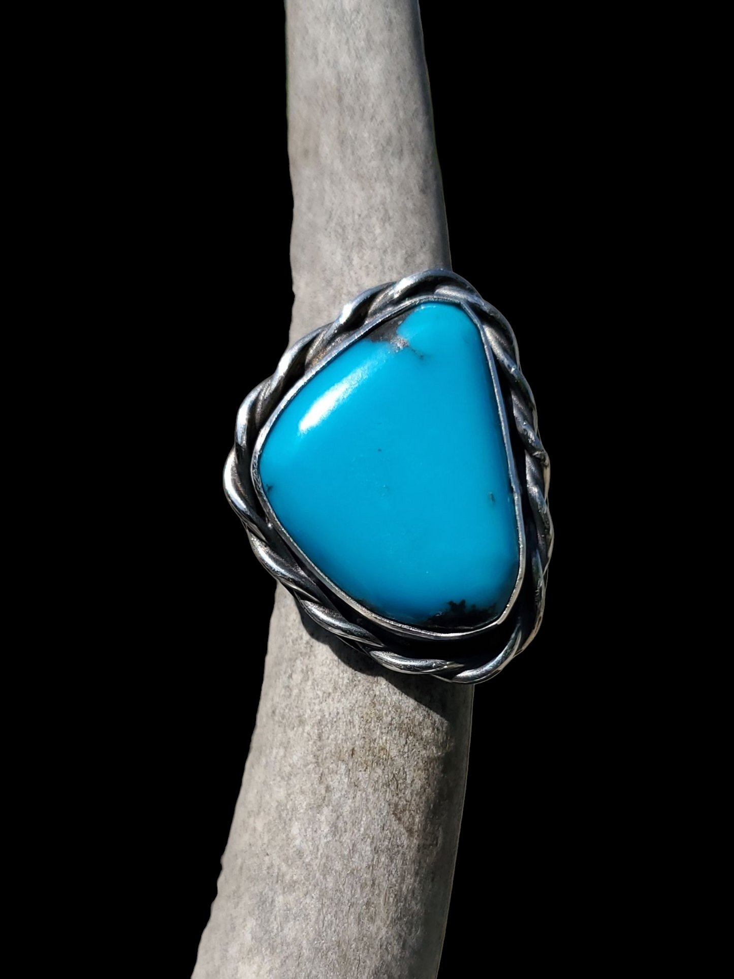 Morenci Turquoise Ring, Size 6, R343