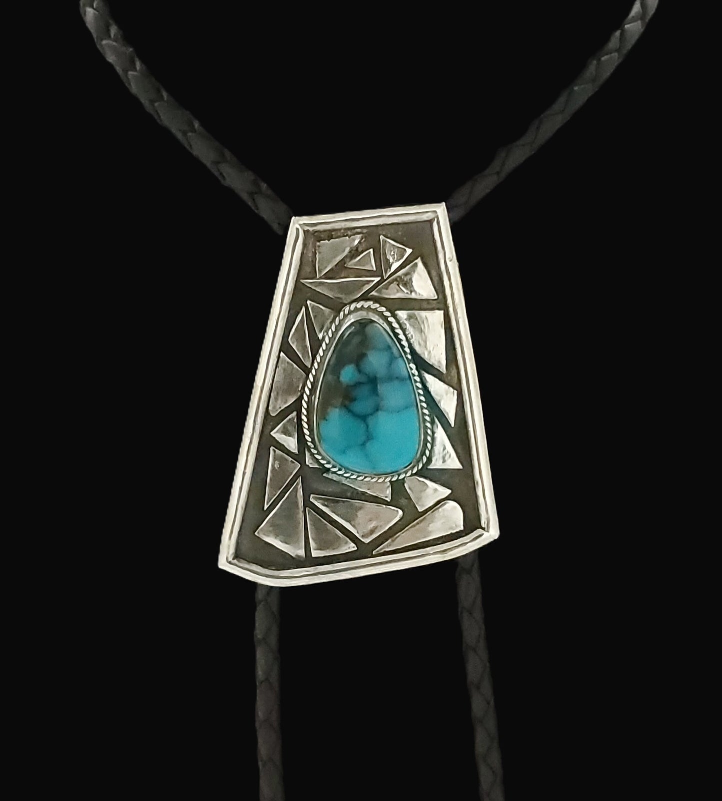 Blue Bell Turquoise Bolo