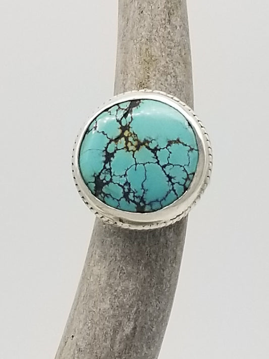 Hubei Turquoise Ring, Size 7 1/2 R045