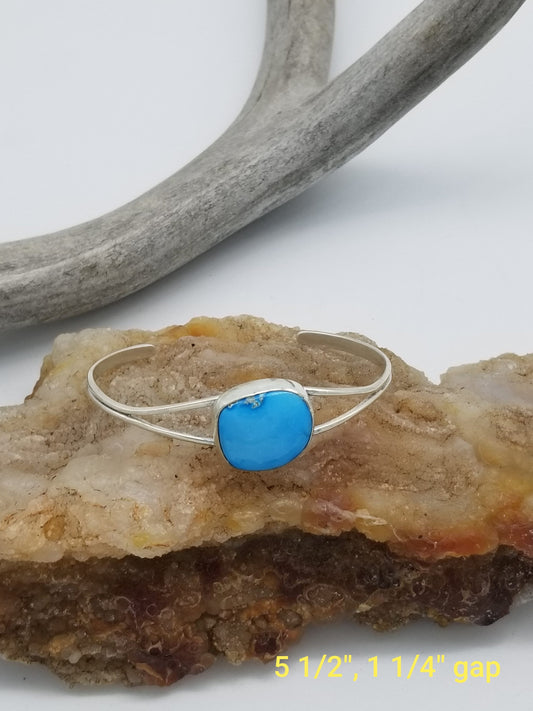 Blue Bird Turquoise Cuff C002