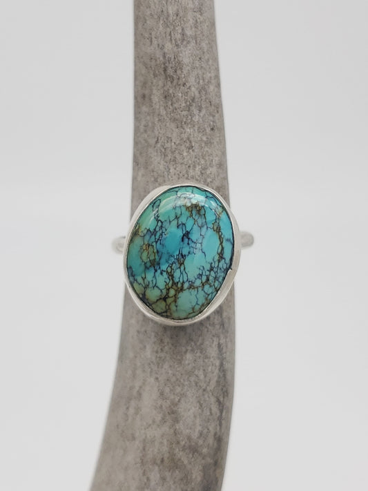 Patagonia Turquoise Ring, Size 5, R103