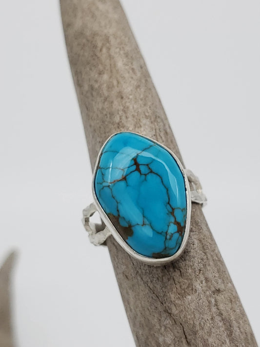 Bisbee Turquoise Ring, Size 10 1/4, R132