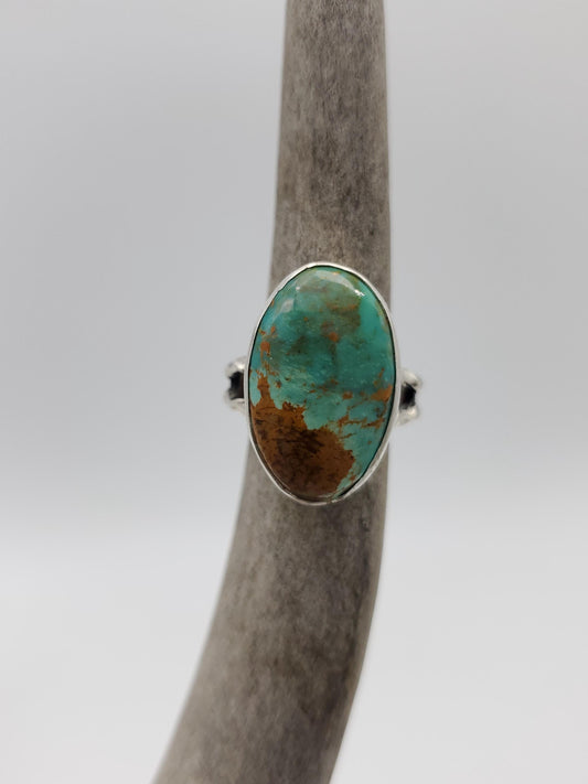 Turquoise Mountain Oldstock Ring, Size 5,  R210