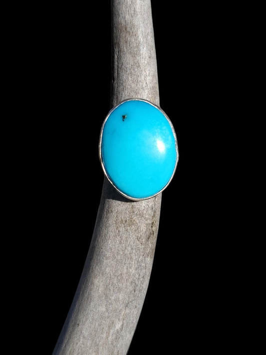 Blue Bird Mine, Arizona Statement Ring, size 6 1/4, R282