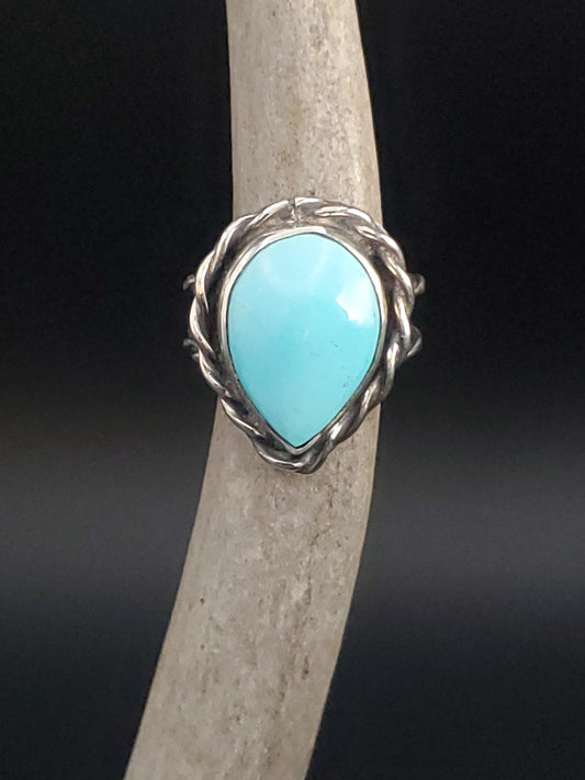 Blue Bird Mine, Arizona Statement Ring, Size 8,  R304
