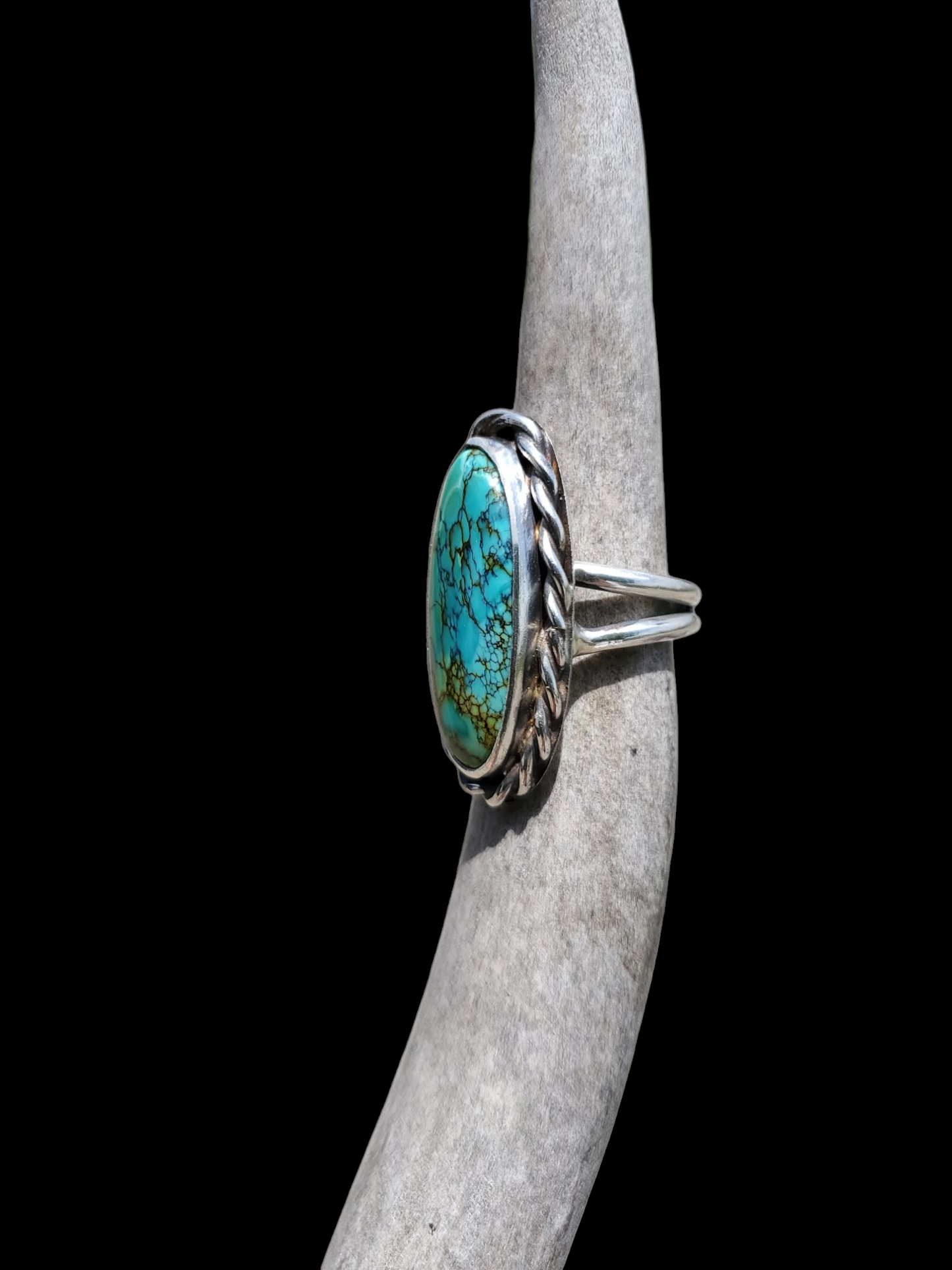 Patagonia Turquoise Ring, Size 5, R368