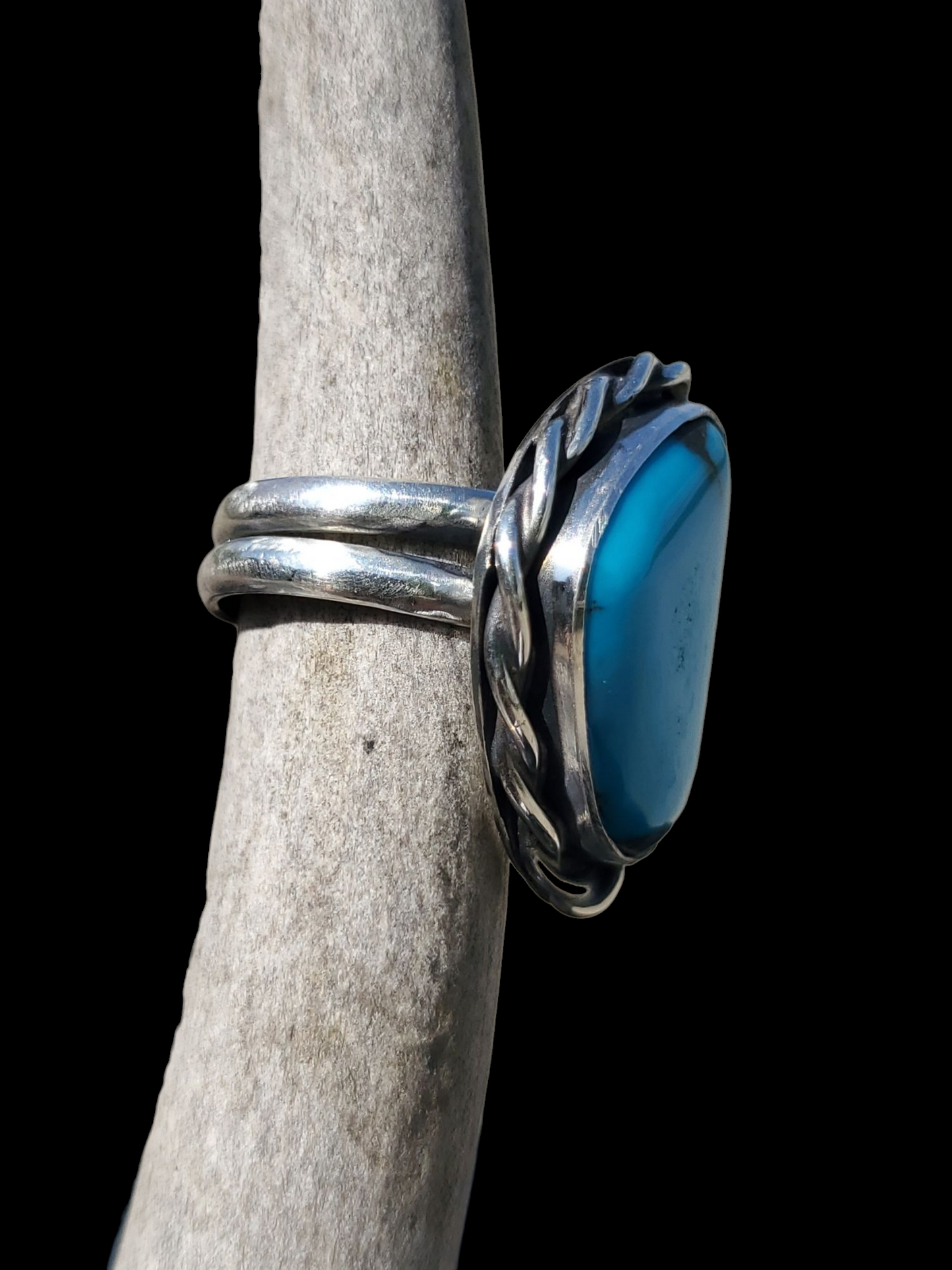 Morenci Turquoise Ring, Size 6, R343