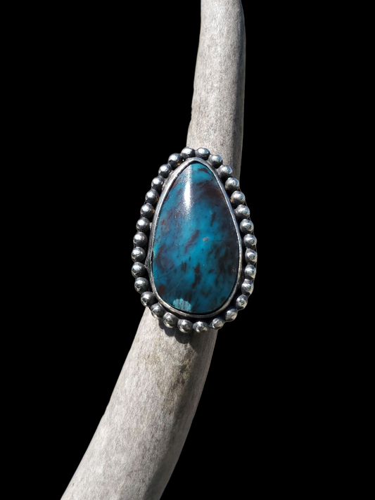 Patagonia Turquoise Ring, Size 6, R347