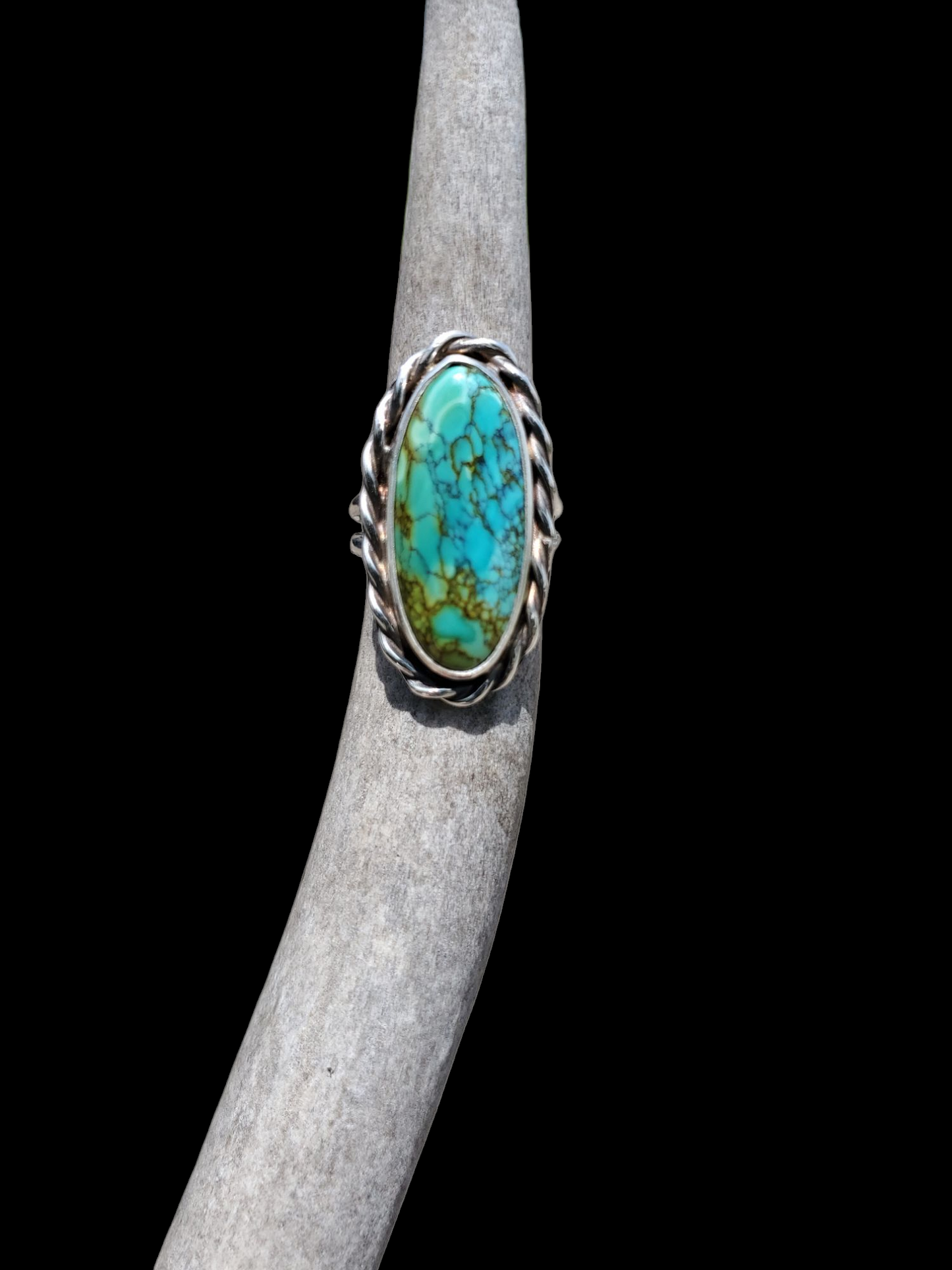 Patagonia Turquoise Ring, Size 5, R368