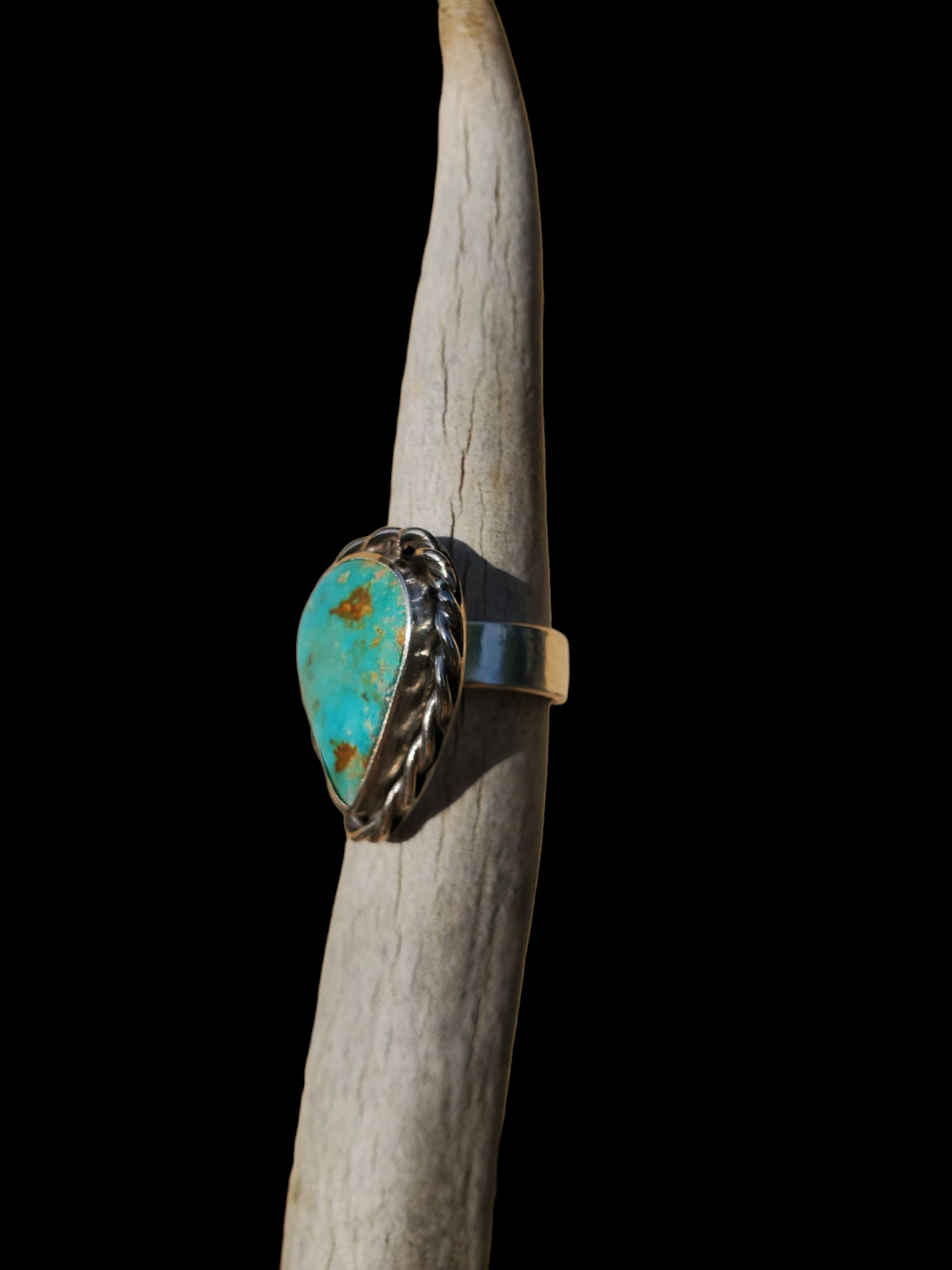 Turquoise Mountain Ring, Sz 5 1/2, R364