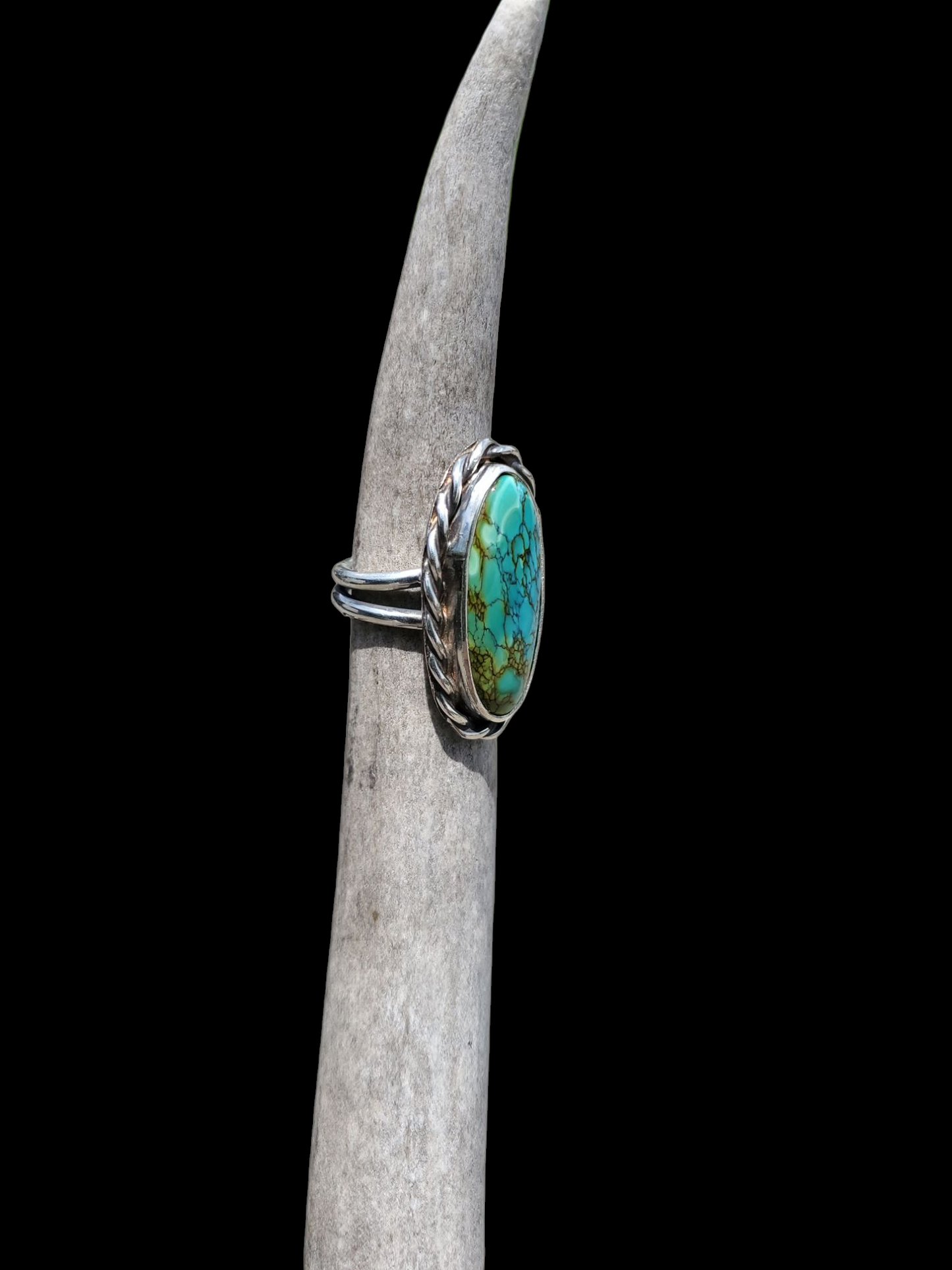Patagonia Turquoise Ring, Size 5, R368